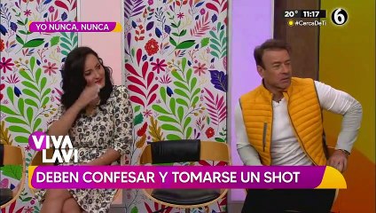Conductores confiesan sus intimidades en el juego de "Yo Nunca Nunca"