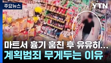 [취재N팩트] '신림동 흉기 난동' 30대 사이코패스 검사..."계획범죄" / YTN