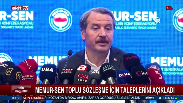MEMUR-SEN toplu sözleşme için taleplerini açıkladı