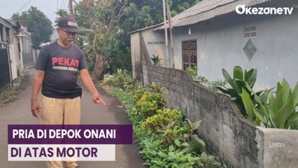 Viral Video! Pria Onani di Atas Motor di Depok, Aksi Direkam Warga
