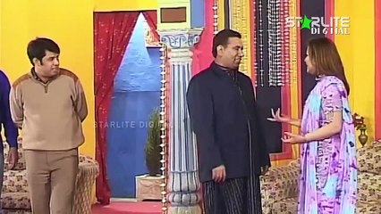 Best Of Nasir Chinyoti and Nargis New Pakistani Stage Drama Full Comedy Funny Clip