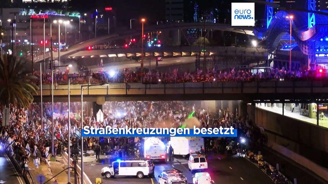 Chaotische Zustände in Israel: Wütender Widerstand gegen Justizreform