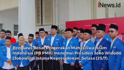Serahkan Jurnal Akademik IKN ke Presiden, PB PMII juga Bahas soal Pemilu 2024