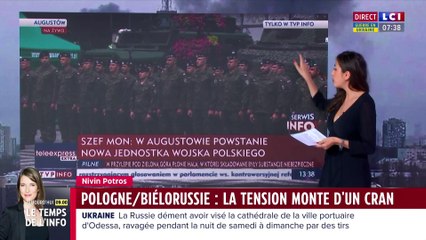 Pologne/Biélorussie : la tension monte d'un cran - Nivin Potros sur LCI (25/07/2023)