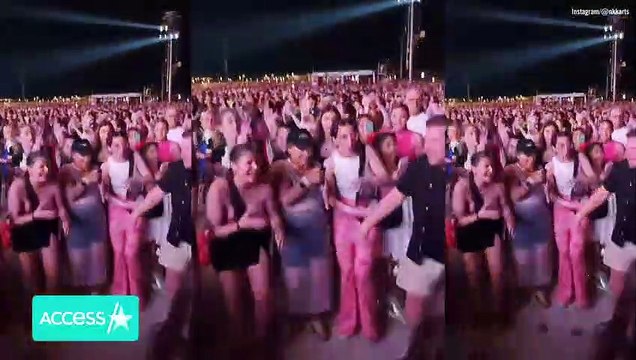 James Corden Night At Harry Styles Concert w_ Dancing, Crowd Surfing & More