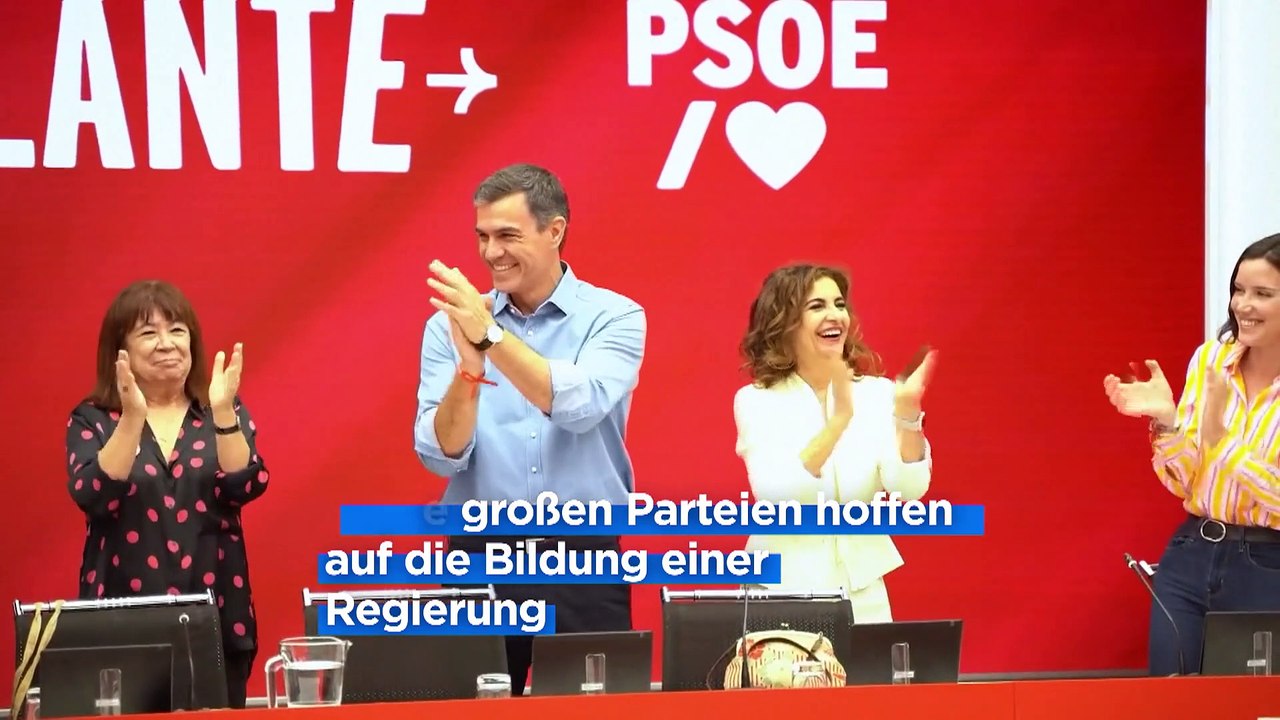 Politische Unsicherheit nach Parlamentswahl: Beide Großparteien wollen an die Macht
