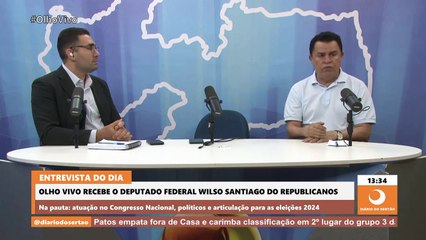 Wilson Santiago não vê ‘problema nenhum’ em participar de solenidades com Leninha Romão em Uiraúna