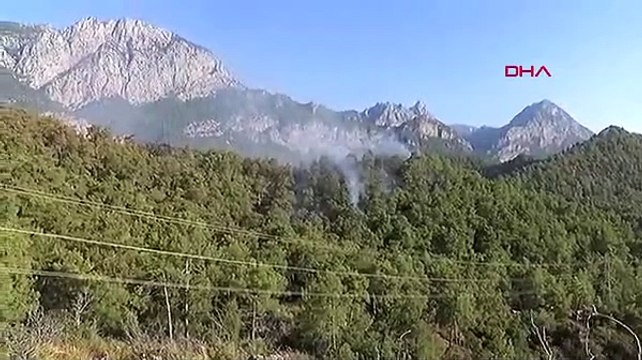 Turizm cenneti Kemer alev alev yanıyor