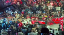 Sami Zayn helps Seth Rollins stand up after WWE Raw 7/24/23 goes off the air!