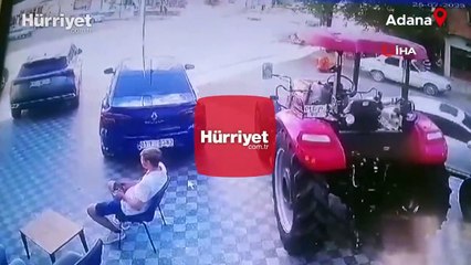 Adana'da deprem anında yaşanan panik kamerada