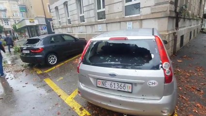 Man dies in Switzerland after building crane falls in violent storm