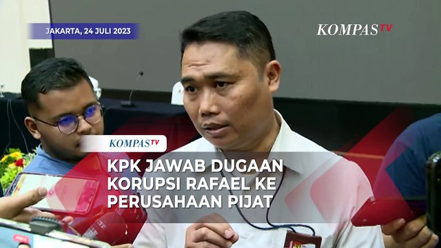 Jawaban KPK Terkait Dugaan Uang Korupsi Rafael Alun Mengalir ke Perusahaan Pijat Refleksi