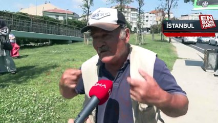 İstanbul'da sıcak hava en çok otoyollarda su satanlara yaradı