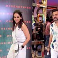 Genelia D'Souza and Ritesh Deshmukh Look Stunning at Movie Screening #geneliadsouza #love #stylish #couplegoals