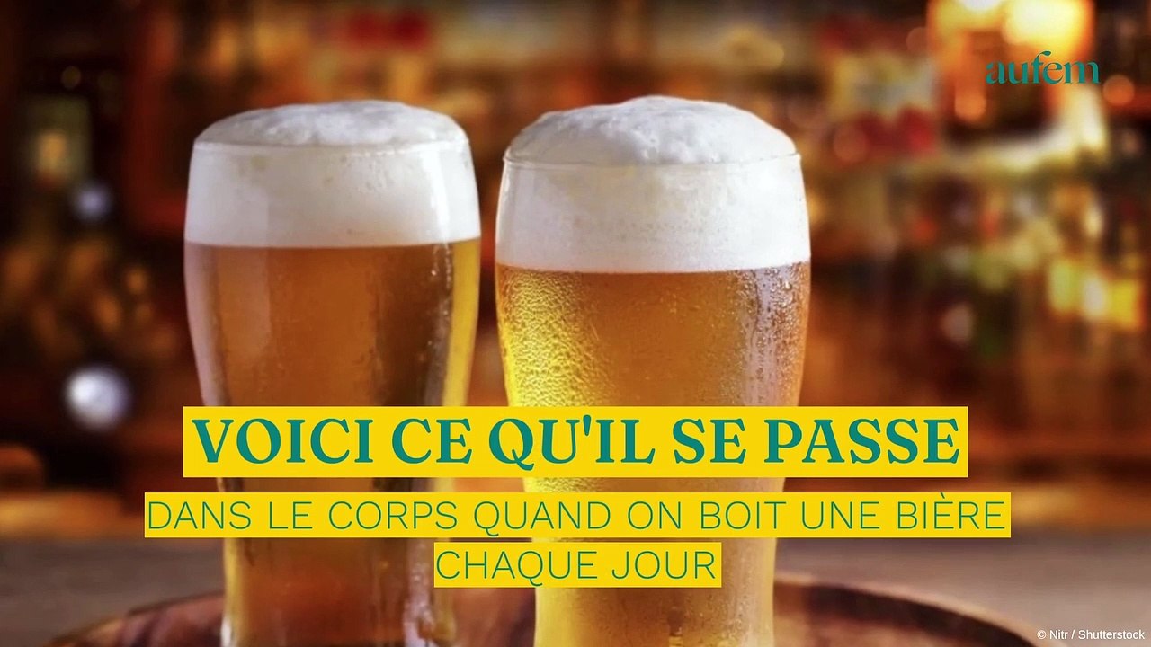 Voici ce qui se passe dans le corps quand on boit une bière chaque jour ...