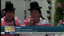 Poblaciones indígenas de Perú constituyen las victimas más frecuentes de la represión