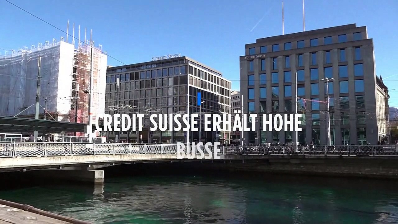 UBS zahlt Rekordstrafe für Missmanagement der Credit Suisse