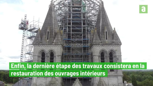 Chantier de la basilique de Bon-Secours