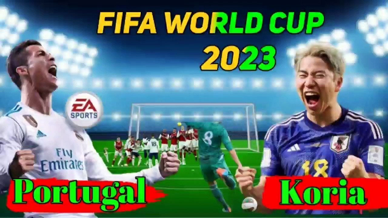 Unbelievable ! Portugal Beats Koria Republic By 2-0 Goals || #Viral #video #dailymotion #Android #football #fifa #soccer #gameplay