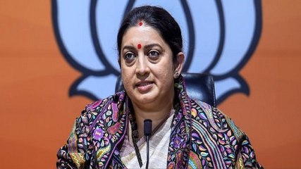 'मणिपुर पर चर्चा से भाग रहा है विपक्ष, जबकि सरकार इसके लिए तैयार',स्मृति ईरानी का बड़ा आरोप