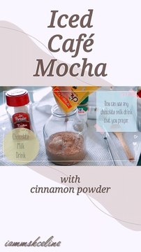 My Home Cafe: ICED CAFÉ MOCHA