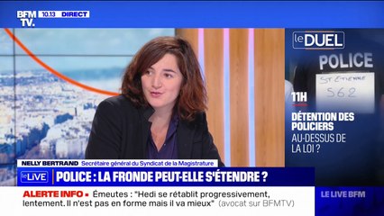 Propos de Frédéric Veaux: "On regrette l'absence de réaction de Gérald Darmanin" explique la Secrétaire générale du Syndicat de la Magistrature