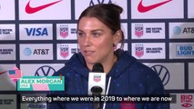 Alex Morgan says US stands with other countries in fight for equal pay