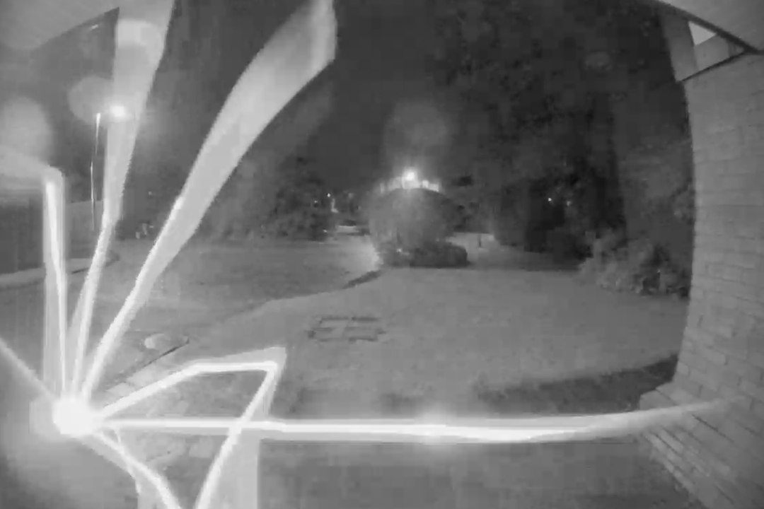 Creepy spider's 3am doorbell ring leaves couple terrified