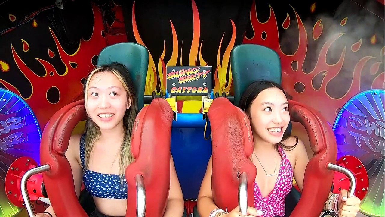 Best Theme Parks in the World I Funny Slingshot Ride Compilation 2023 ...
