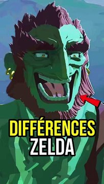 Les DIFFÉRENCES entre Zelda Breath of The Wild et Zelda Tears of the Kingdom