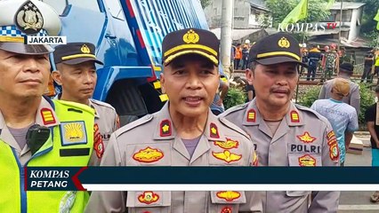 Upadate Kondisi Truk Tabrak Tiang Listrik: KRL Rangkasbitung-Tanah Abang Sudah Bisa 2 Jalur