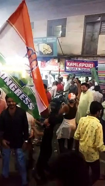 Gulbarga, Muslim chowk,Congress party Winning Celebration, Assembly Election.#shorts#video#viral#kalaburagi#