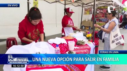 Todo el sabor y sazón en la Feria Gastronómica de la Alameda “28 de julio”