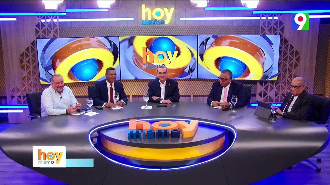 Entrevista Completa al Presidente Luis Abinader en Hoy Mismo
