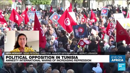 ‘Almost an attempt to outlaw opposition politics’: Amnesty sounds alarm over Tunisia repression