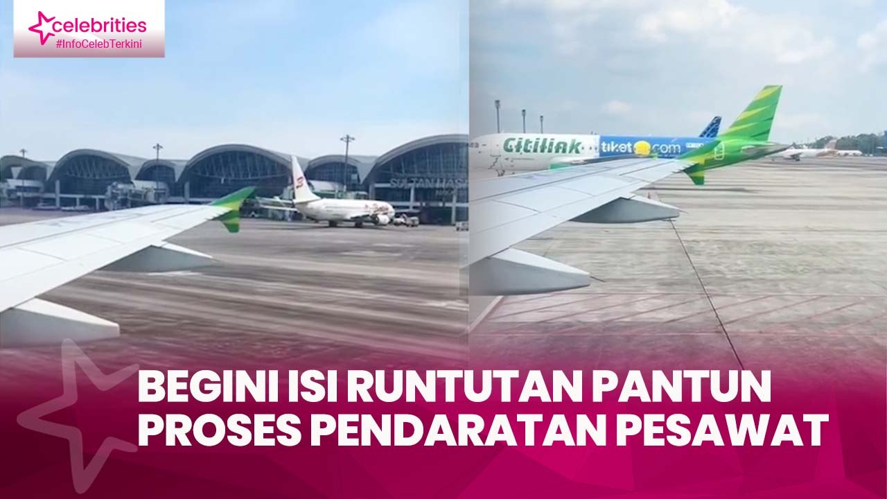Begini Isi Runtutan Pantun Proses Pendaratan Pesawat, Bikin Penumpang Tersenyum hingga Tertawa