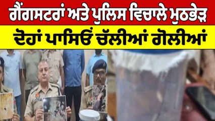 ਗੈਂਗਸਟਰਾਂ ਅਤੇ ਪੁਲਿਸ ਵਿਚਾਲੇ ਮੁਠਭੇੜ, ਦੋਹਾਂ ਪਾਸਿਓਂ ਚੱਲੀਆਂ ਗੋਲੀਆਂ | Muktsar Sahib | OneIndia Punjabi