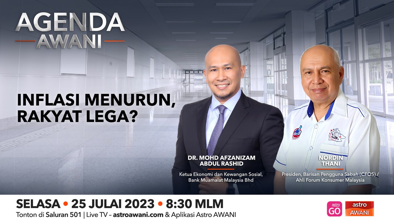 Agenda AWANI: Inflasi menurun, rakyat lega?