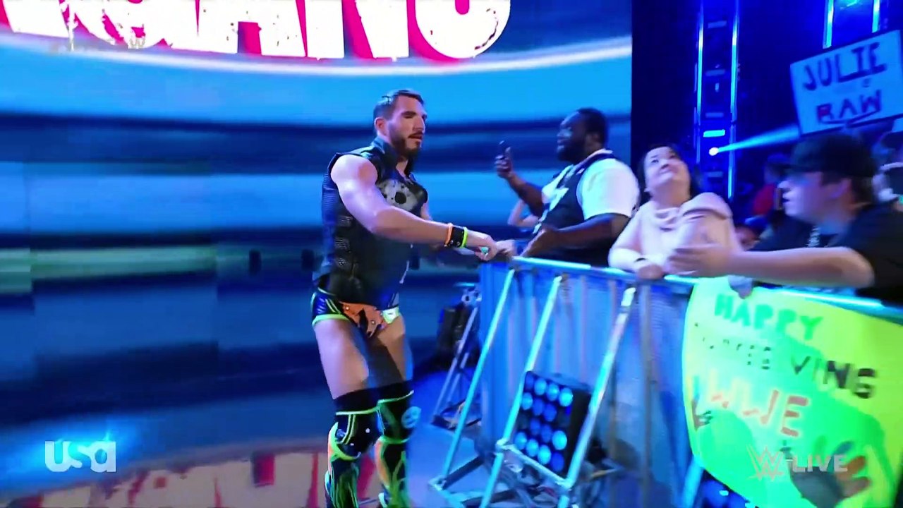Johnny Gargano Entrance with new theme song: WWE Raw, Nov. 21, 2022
