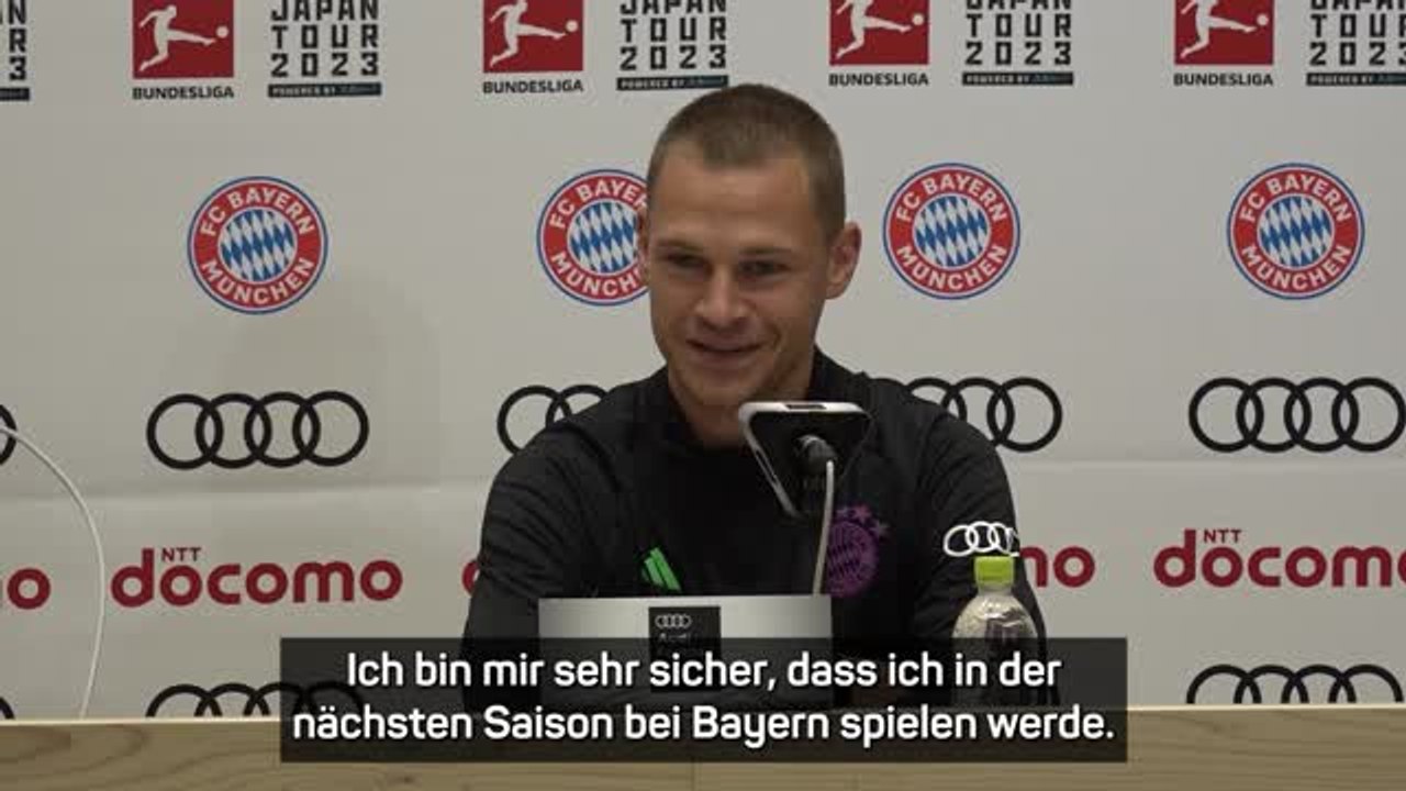 Kimmich: 'Sicher, dass ich bei Bayern spielen werde'