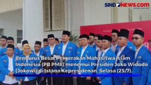 Bertemu Presiden Joko Widodo, PB PMII Serahkan Jurnal Akademik soal IKN
