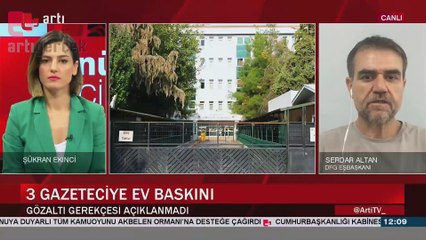 Üç gazeteci gözaltına alındı