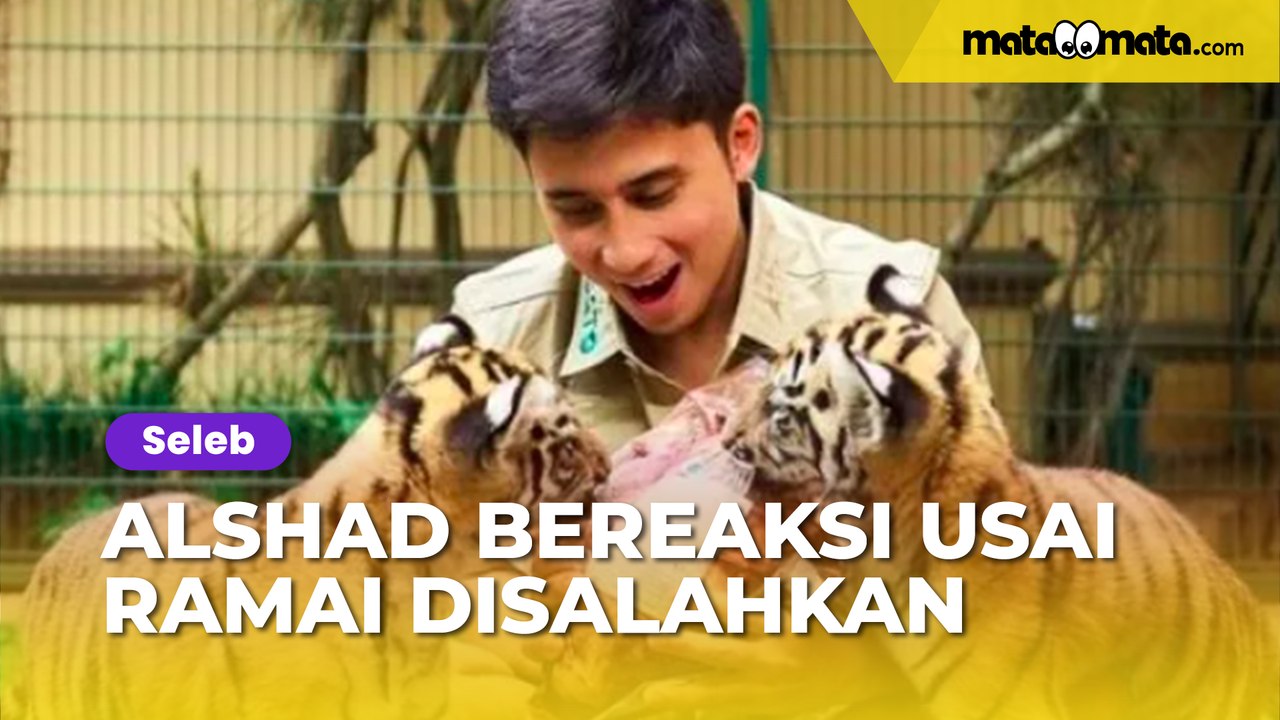 Alshad Ahmad Bereaksi Usai Disalahkan Jadi Penyebab Anak Harimaunya Mati Gegara Keseringan Dijadikan Konten