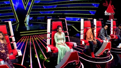 Niroshan Weerasinghe | Paya Nagi Ewi (පායා නැගී ඒවි ) |  Blind Auditions | The Voice Sri Lanka