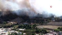 Hatay'da orman yangını: Havadan ve karadan müdahale başladı