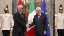 Mattarella riceve al Quirinale il presidente dell'Armenia