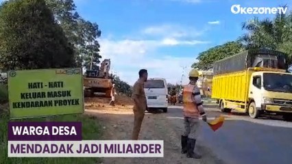 Kena Gusuran Proyek Tol, Ratusan Warga Desa di Jambi Mendadak jadi Miliarder