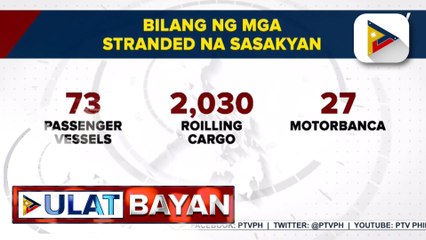 Mahigit 11,000 pasahero, stranded sa mga pantalan dahil sa Super Typhoon #EgayPH
