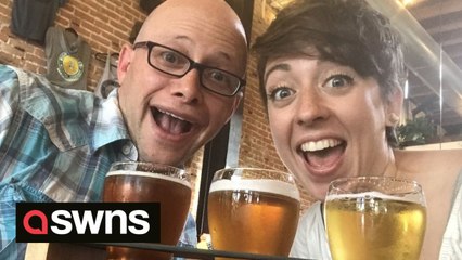 "We got married and combined our surnames to make up a new one - it reflects our love of beer"
