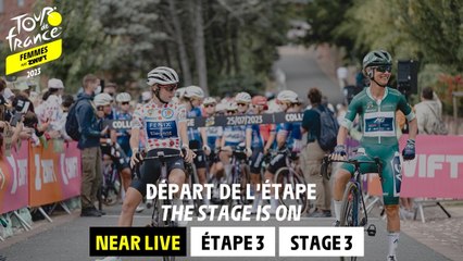 The stage is on  - Stage 3 - Tour de France Femmes avec Zwift 2023